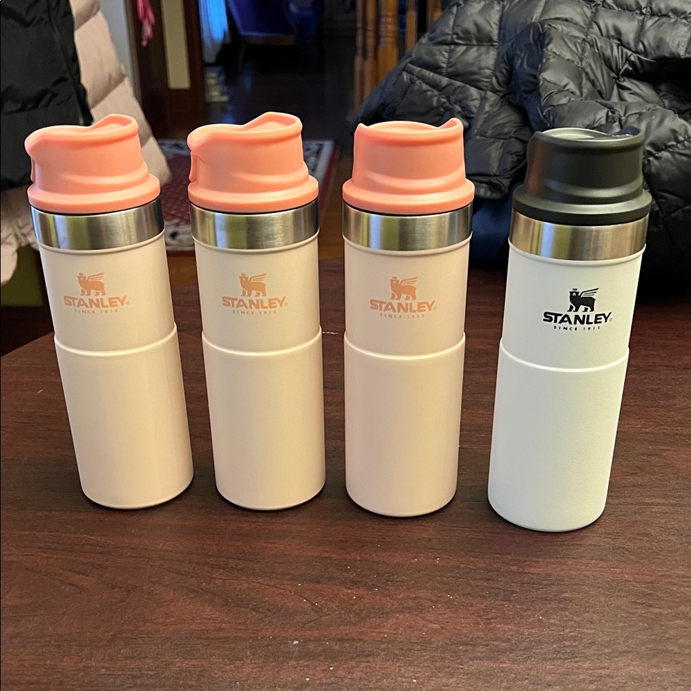 Stanley Pink and Black Insulated Bottles Set